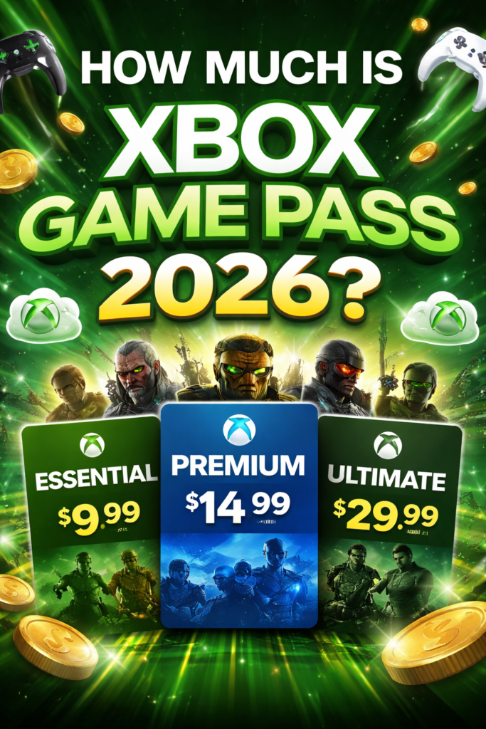 Xbox Game Pass Pricing